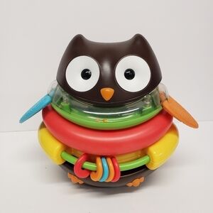 Skip Hop Owl Stacking Rocking Baby Toy